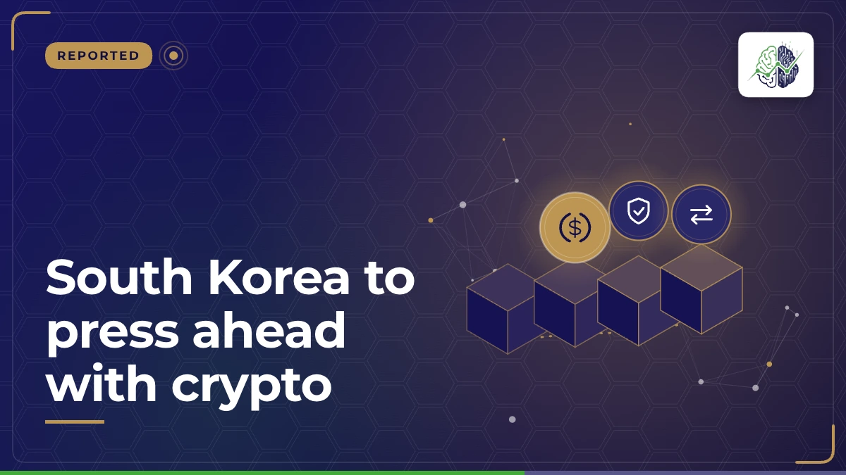 Illustration: “South Korea to press ahead with crypto”