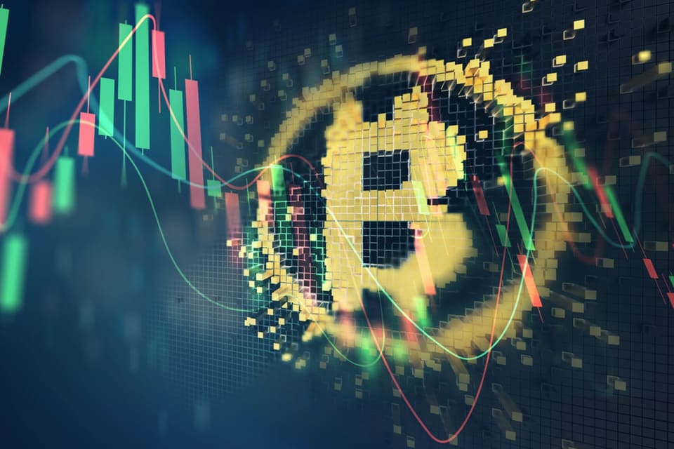 Chart showing XRP, Gram, NEAR and Bitcoin price movements in late September