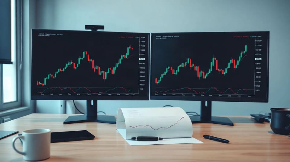 Chart showing bitcoin price with two lows and a horizontal resistance line near $80,554