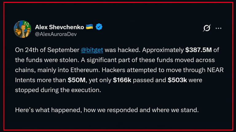 Illustration of a cross-chain security system blocking flows of stolen cryptocurrency linked to an exchange hack
