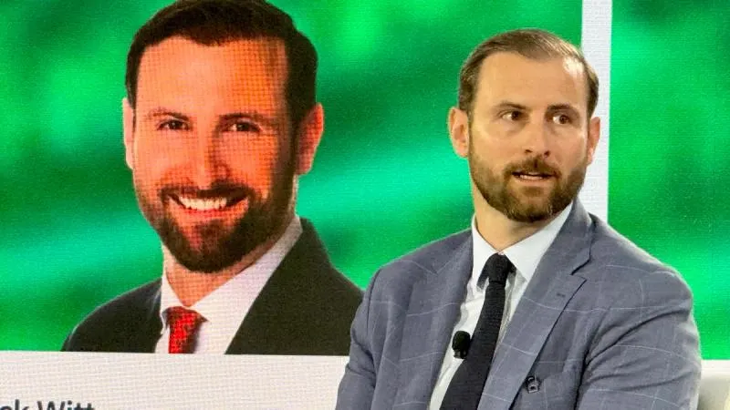 Picture from CoinDesk for: Patrick Witt's exit leaves White House crypto policy post vacant