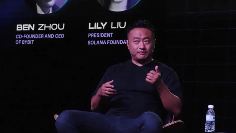Picture from CoinDesk for: Bybit's Ben Zhou says exchange will seek US broker partner to rival Robinhood