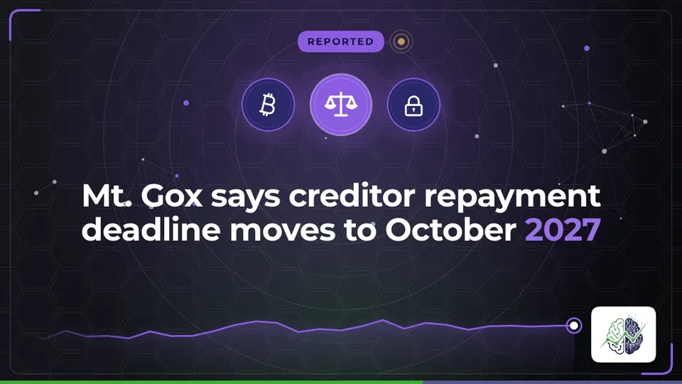 Illustration: “Mt. Gox says creditor repayment deadline moves to October 2027”