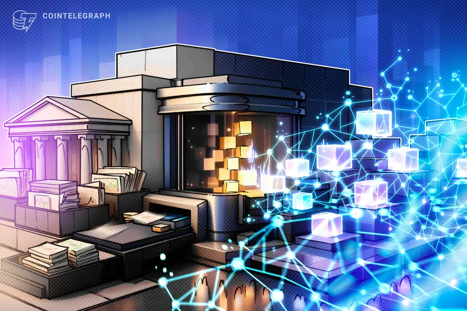 Picture from Cointelegraph for: Securitize tokenised stock value halves as Circle-linked tokens retake lead