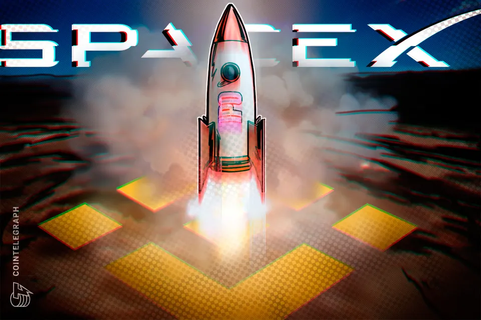 Picture from Cointelegraph for: Bitcoin hits $84,600 as SpaceX earnings beat lifts US stocks