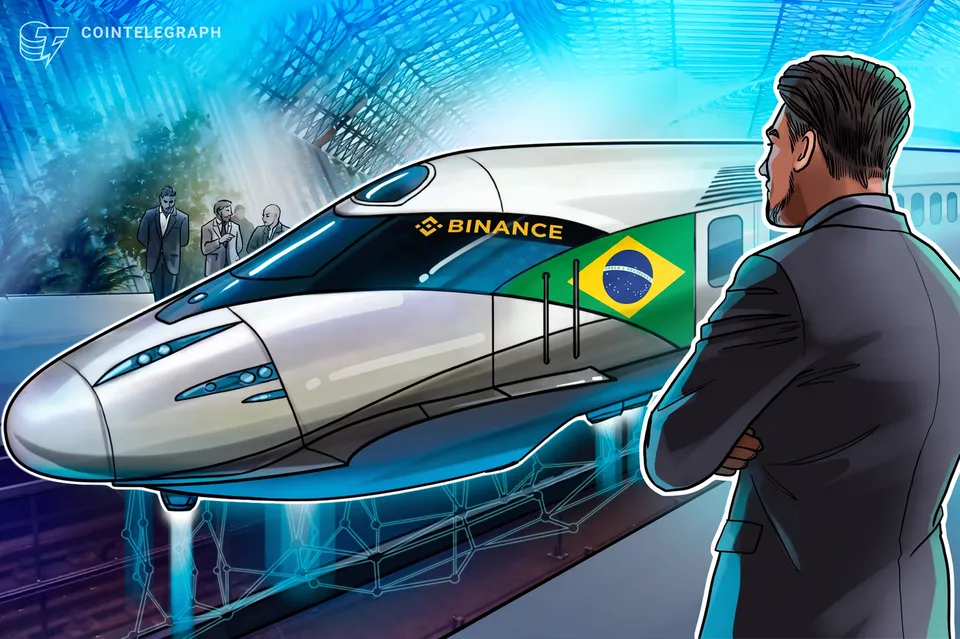 Picture from Cointelegraph for: Binance seeks Brazil crypto licence before 30 Oct deadline