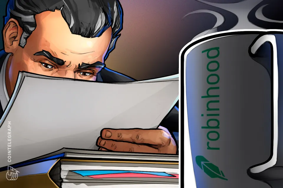 Picture from Cointelegraph for: Robinhood's Tenev says US tokenisation uncertainty deters serious assets