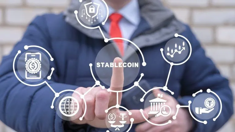 Picture from Bitcoin.com News for: Stablecoins cannot fully escape banking risk, says Frgmnt CEO Aurélien Roussel