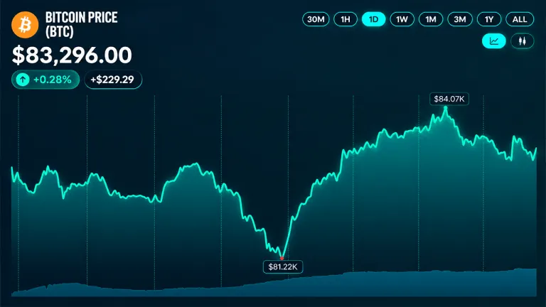 Picture from Bitcoin.com News for: Bitcoin holds at $83,266 as $84,254 resistance caps recovery